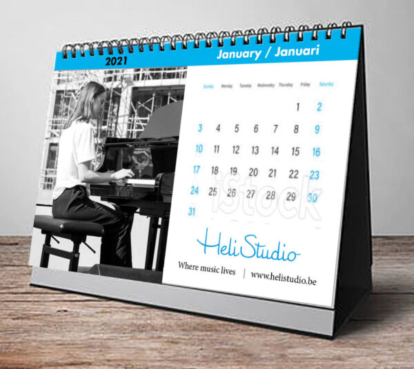 ‘Support Music’ Helistudio calendar 2021